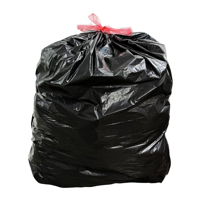 Nisbets Essentials afvalzakken middenzwaar zwart 70L (50 stuks)
