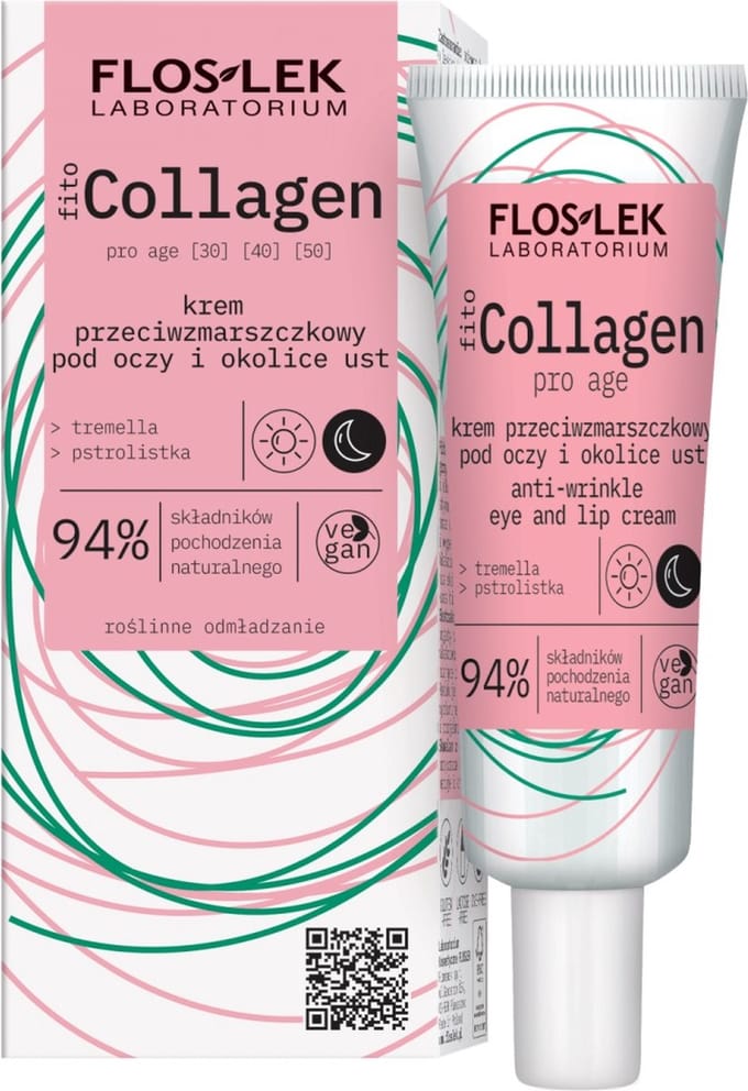 PhytoCollagen Pro Age anti-rimpelcrème voor ogen en lippen 30ml