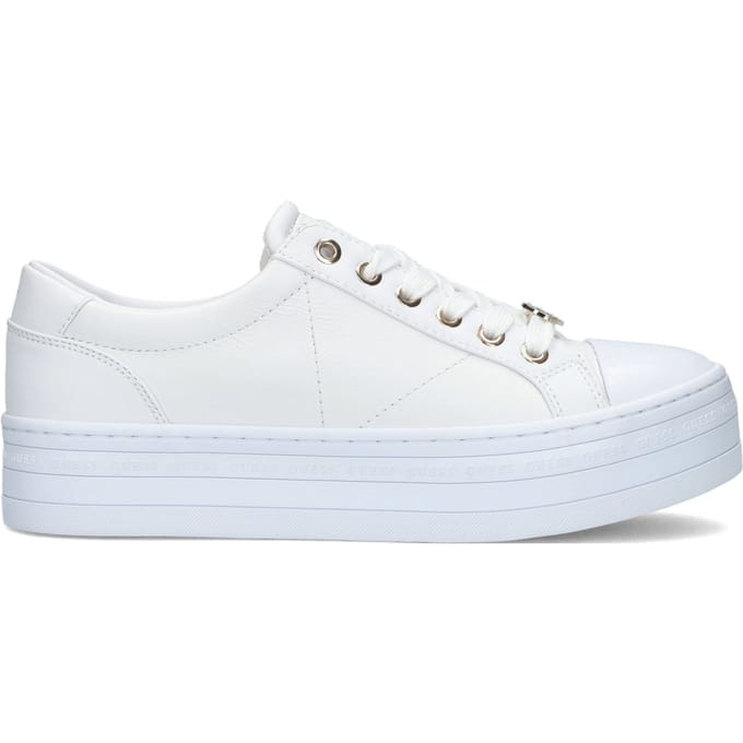 Guess - maat 39-  Bells Lage sneakers - Leren Sneaker - Dames - Wit