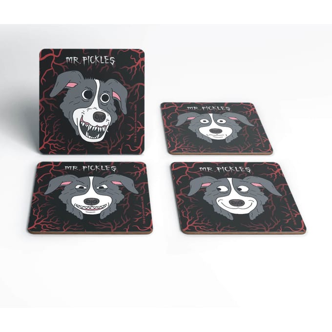 Mr Pickles Heads Coaster Set