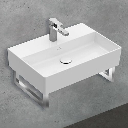 Villeroy & Boch Memento 2.0 washbasin 60 cm with 1 tap hole, without overflow 4A226101
