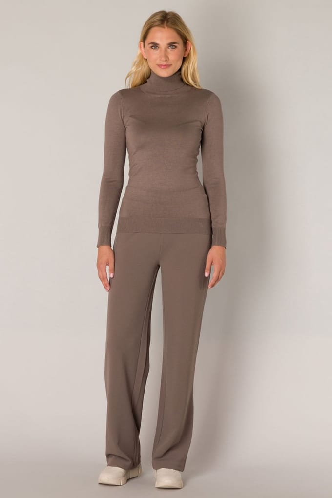 BASE LEVEL Yuen Trui - Dark Taupe - maat 46