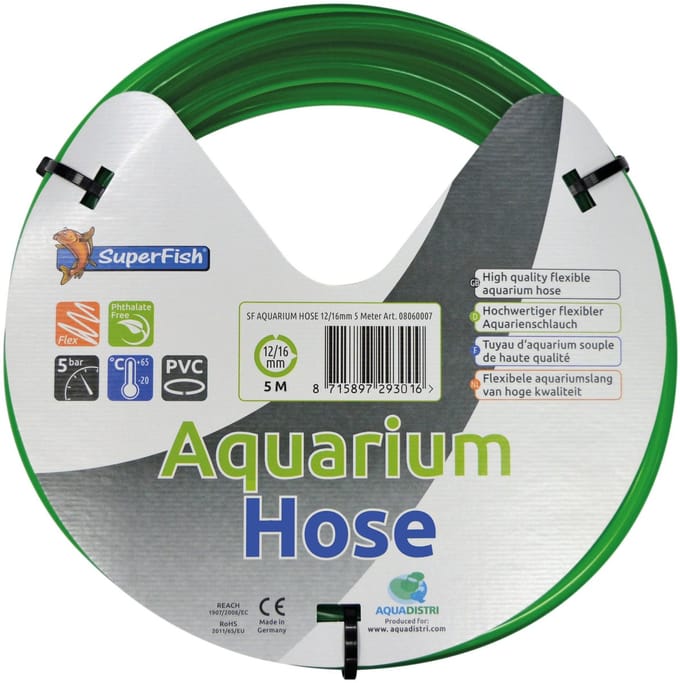 Superfish Aquariumslang - Onderhoud - 12/16 mm 5 Meter