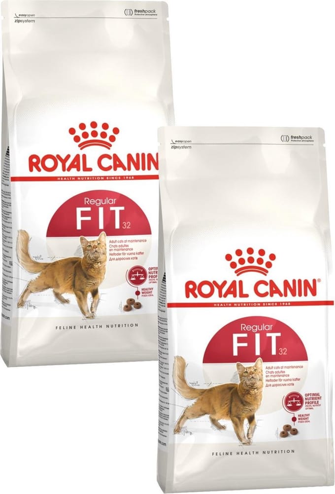 Royal Canin Fit 32 - Kattenvoer - 2 x 4 kg