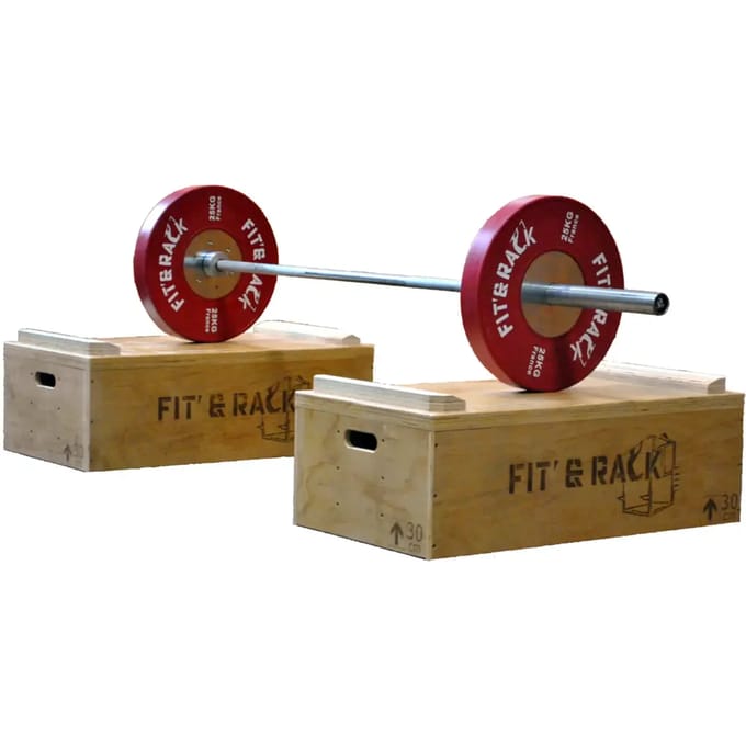 300mm hoge houten plank Fit & Rack