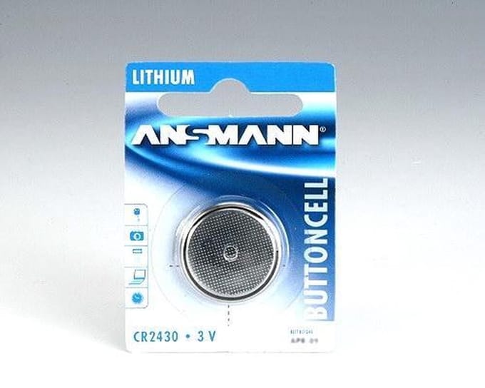 Ansmann Lithium CR 2430, 3 V Battery Wegwerpbatterij Lithium-Ion (Li-Ion)