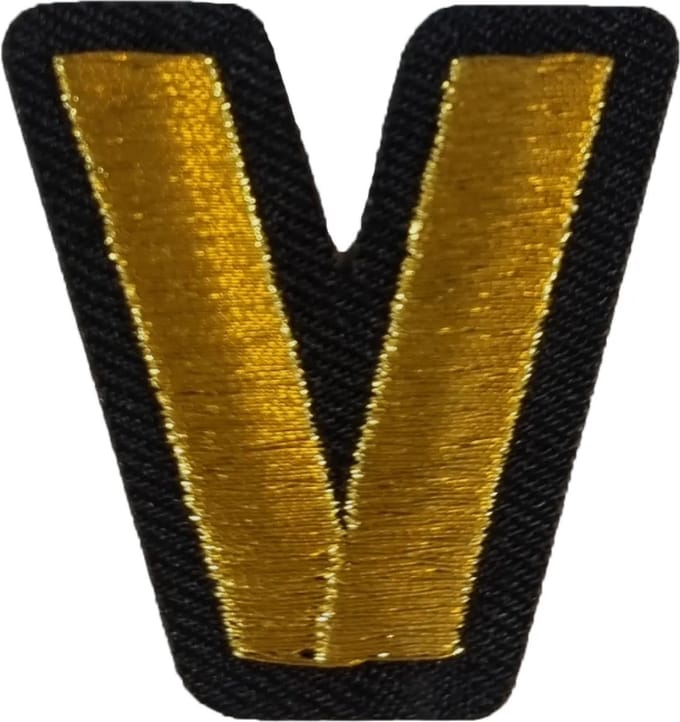 Fjesta© Oeteldonk embleem - Gouden letter V