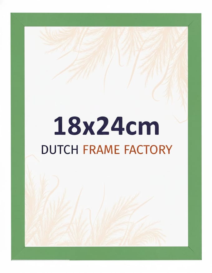Fotolijst 18x24 cm - MDF - Groen - Benno