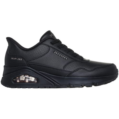 Skechers UNO - BANKSIA LUXE Dames Instappers - Zwart
