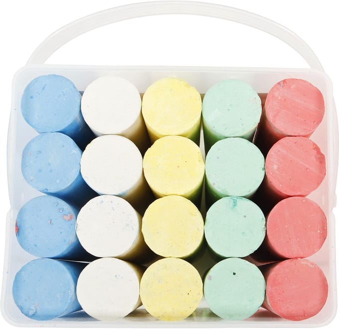 Play>it Crayons 5 Colours 20 pcs
