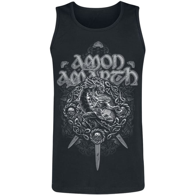 Amon Amarth Tanktop - Ragnarok - S tot XXL - voor Mannen - zwart