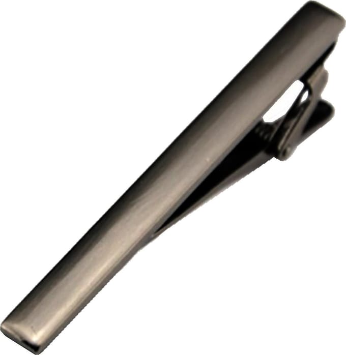 Fako Bijoux® - Dasspeld - Glad - Coated - 61mm - Antraciet