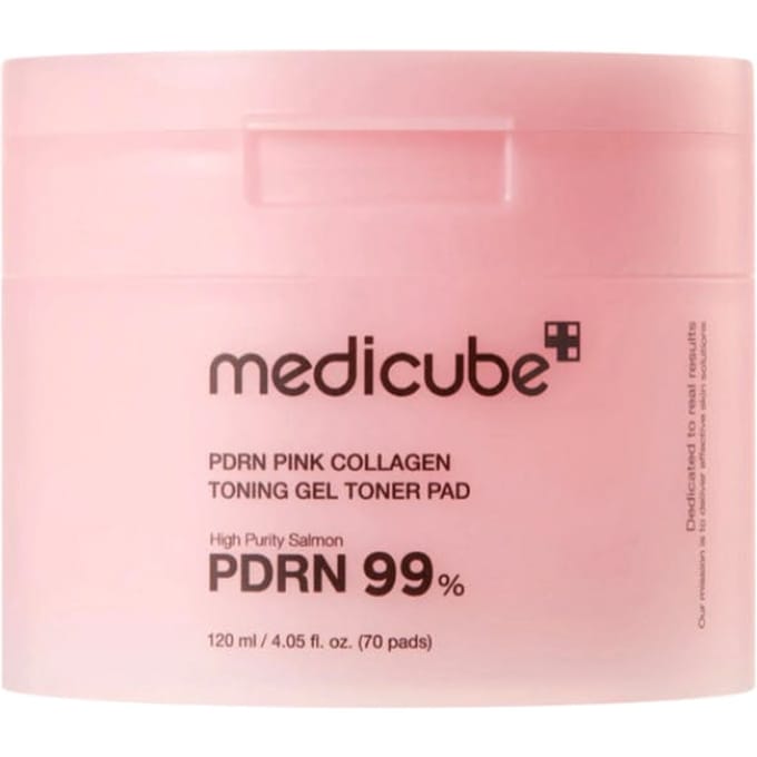 Medicube PDRN Pink Collagen Gel Tonique Tonique Pads x70