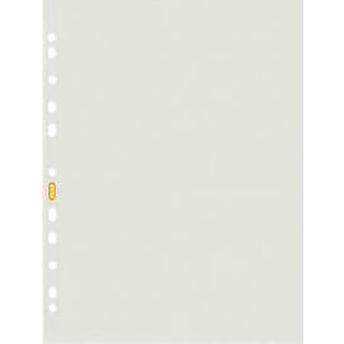 Elba folderhoezen, voor DIN A4, gerecycled polyetheen, 80µm, generfd, transparant, 100 stuks