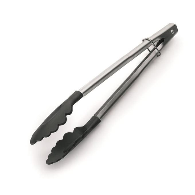 Ibili 741830 Pince Inox/Plastique Noir/Argent 30 cm