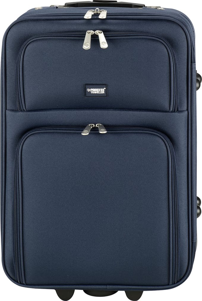 Princess Traveller Barcelona - Handbagage koffer - Dark Blue - S - 53cm