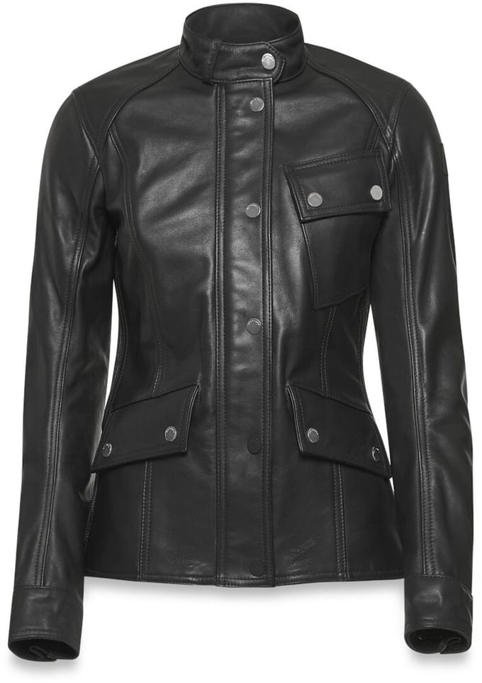 Belstaff Penrith Dames Zwarte Leren Jas - Jas