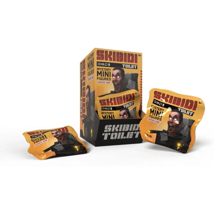 ROBLOX Skibidi Toilet - Blind Mini Figures Pack 6cm Poppetjes en figuren