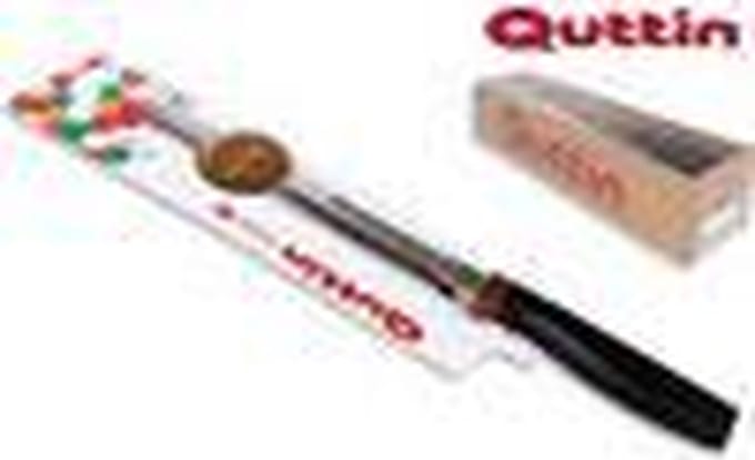 Quttin Colours Brown broodmes 20 cm zwart/bruin