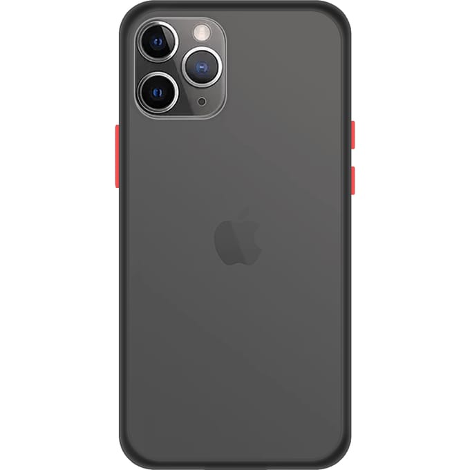 iPhone 11 Pro Back Cover - Zwart/Transparant