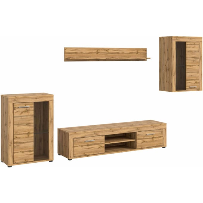 Jam woonkamercombinatie Wotan Oak NB - 35x310x169cm