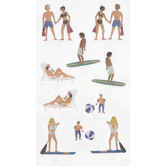 Rico Design Gel stickers "FIGURICO" - Watersport
