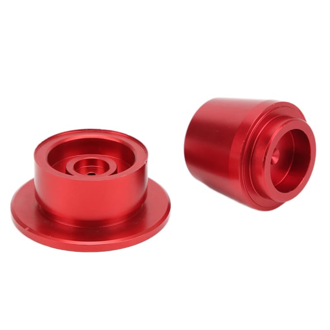 2PCS Outil d'Alignement Couvercle de Vilebrequin Avant Acier Rouge 2357900 Remplacement pour Série 2 red
