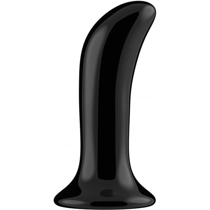Chrystalino by Shots - Prickly - Smooth Glass G-Spot Vibrator with Remote Control