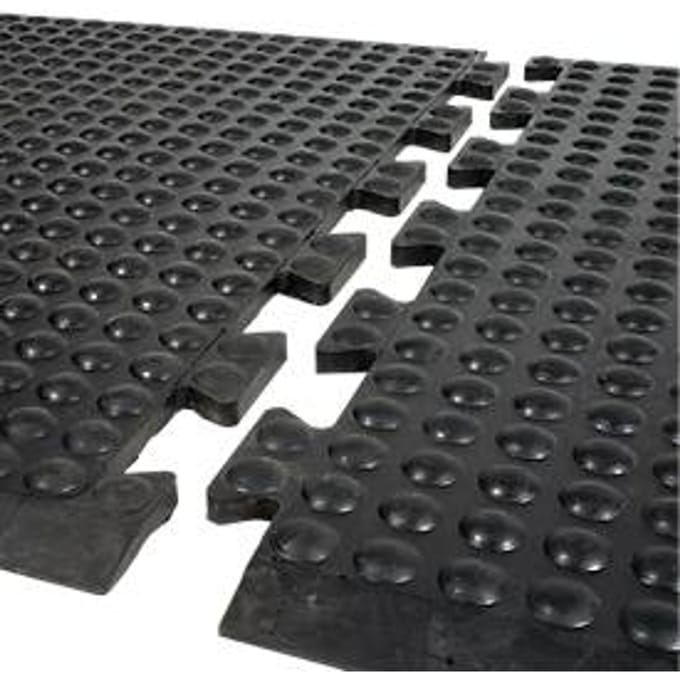Werkplekmat Bubblemat Nitril, Modulefunctie middenmat, 600 x 900 mm