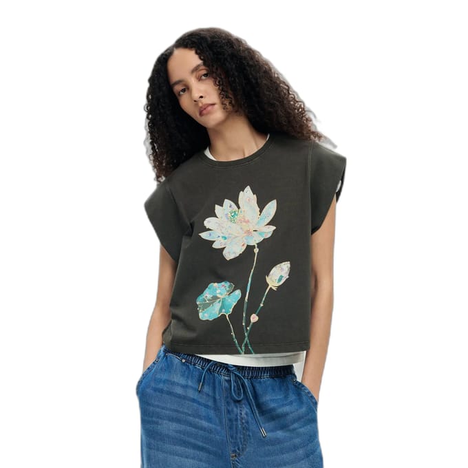 T-shirt dames Desigual Tranquil