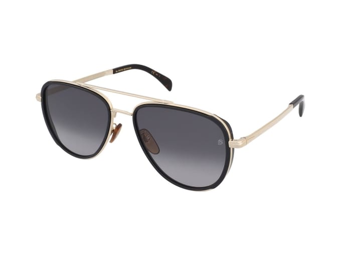 David Beckham DB 7068/G/S Gold black 58/18/145 MAN Zonnebrillen