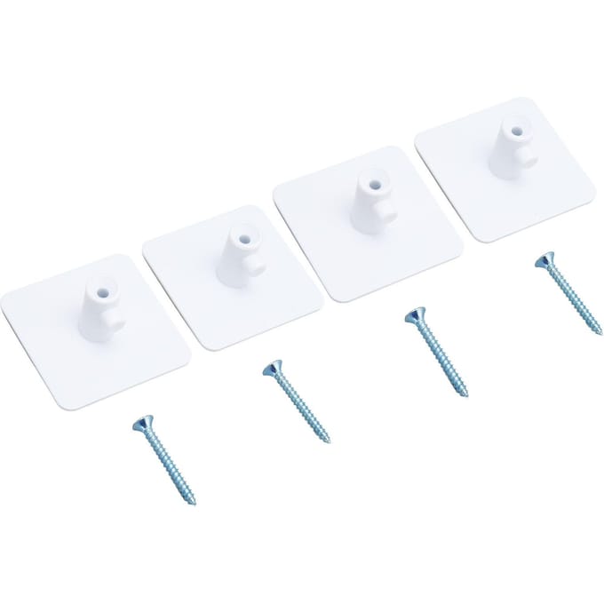Standmixer Accessoirehouders Verticale Ophanging Type Vierkant Wit Mixer Accessoires white