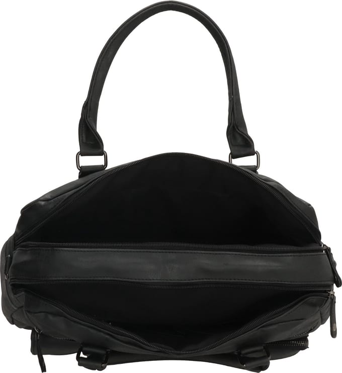 Enrico Benetti Ardèche 66585 Handtas met 15" laptopvak - Zwart