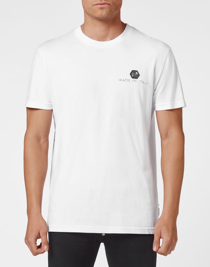 T-Shirt Ronde Hals Hexagon