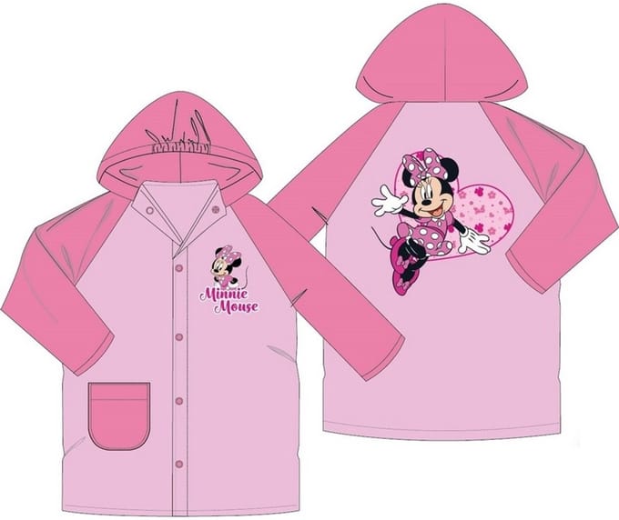 Regenjas Minnie Mouse - Roze - Maat 98