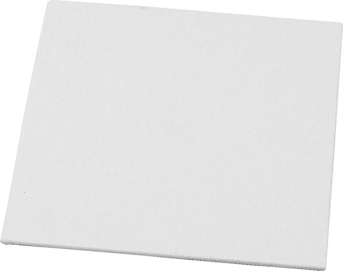 schildersdoek 25x25 cm verven - 1 pack - 3 stuks