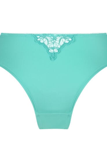 Hunkemöller Dames Lingerie Brazilian Diva - Groen - maat M
