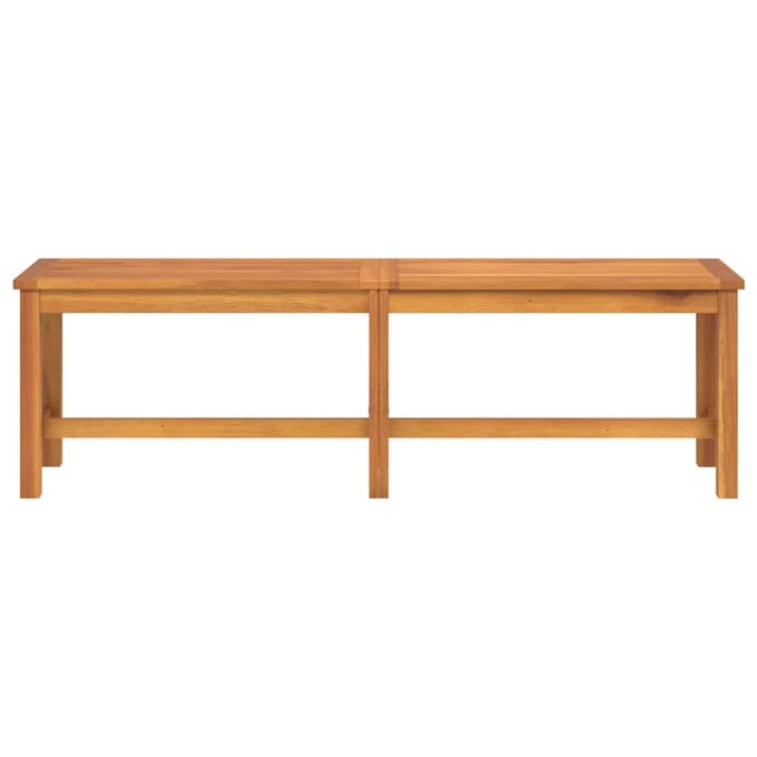 vidaXL - Tuinbank - 150x35x45 - cm - massief - acaciahout