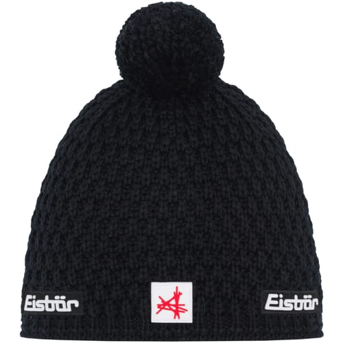 Eisbar Trail Pompon MĂś SA, Vrouwen, Zwart, Muts, maat: One size