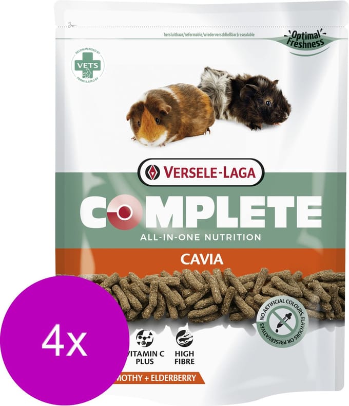 Versele-Laga Complete Cavia - Caviavoer - 4 x 500 g