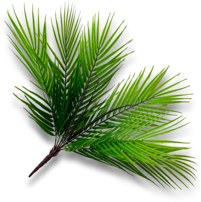 Inspiruj - Palmblad - 53 cm - Kunstplant - 9 Bladeren
