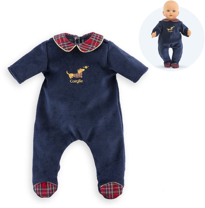 Corolle poppen pyjama Holidays - poppenkleding 36cm - pyjama set.