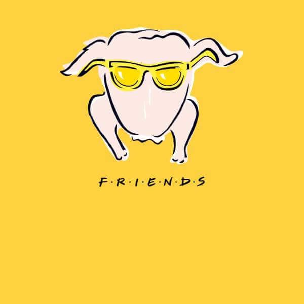 Friends Turkey t-shirt - Geel - S
