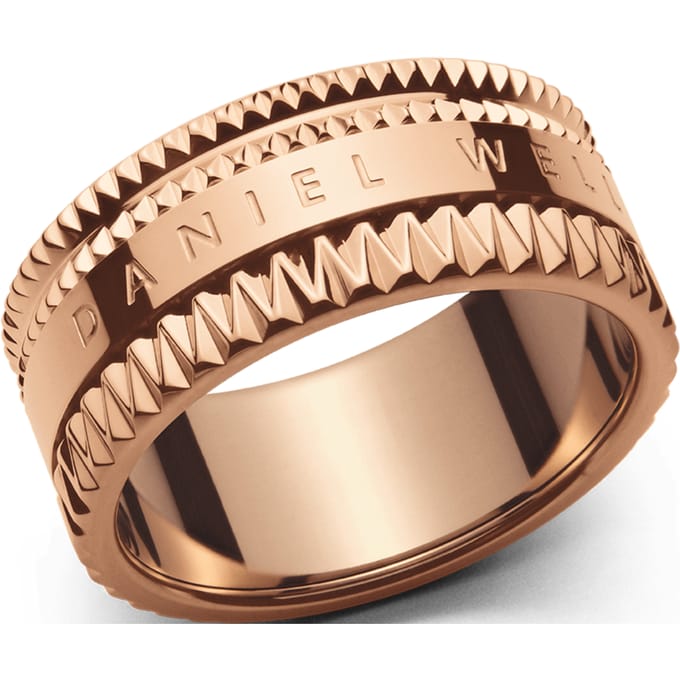 Daniel Wellington DW Elevation Ring 52 Rose Gold