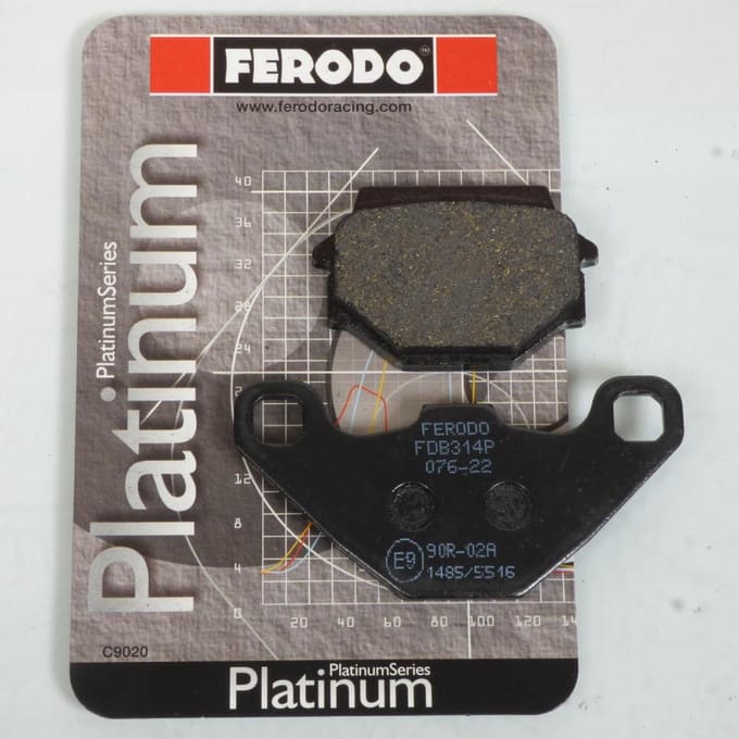 Plaquette de frein Ferodo pour Scooter Peugeot 125 Django 2017 AR Neuf
