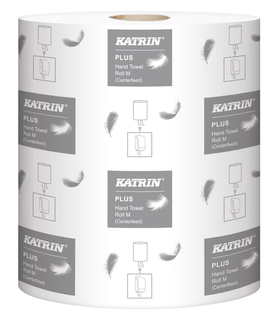Poetspapier Katrin Plus medium 1-laags 870 vel wit 64403