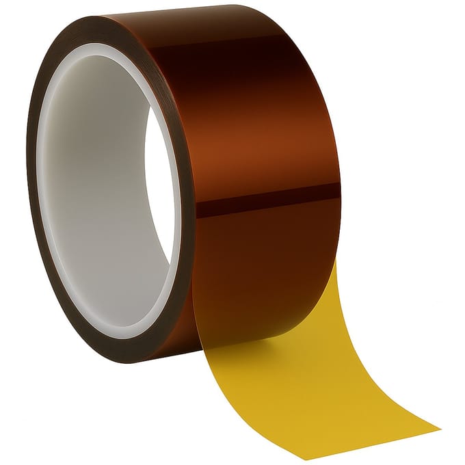 Hittebestendige Tape 50mm - 260°C - Isolatietape - 0.05mm dikte - 33m - Bruin