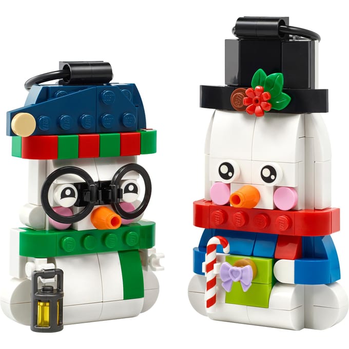 LEGO 40812 Seasons and Occasions Sneeuwpopornamenten Bouwsets