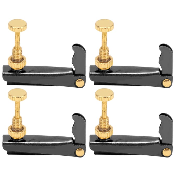 4 Stuks Viool Fijnstemmers 3 4‑4 4 Cello Snaar Tool Vervanging Instrument AccessoiresZwart zwart