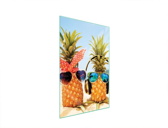 TMK ArtDeko - Snijplank - Gehard Glas - 35x52 cm - Ananas